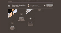 Desktop Screenshot of notariusz24.com
